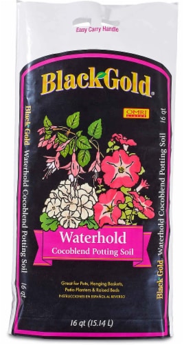 Black Gold® Waterhold Cocoblend Potting Soil Perspective: front