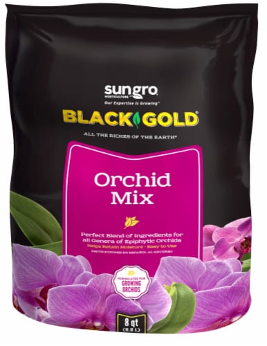 SunGro Black Gold Orchid Mix Perspective: front