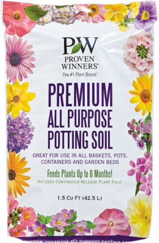 Proven Winners Premium All Purpose Potting Soil Perspective: front
