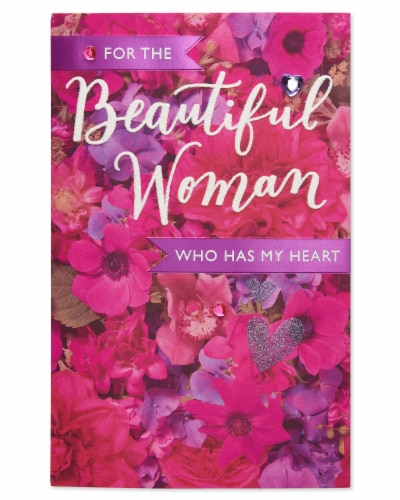 American Greetings Valentine's Day Card (Beautiful) Perspective: front