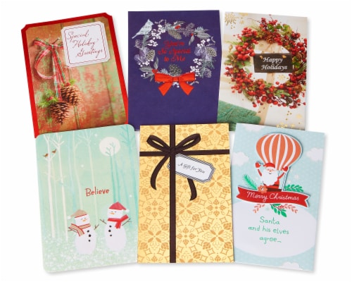 American Greetings Christmas Money and Gift Greeting Card Holder Bundle Perspective: front