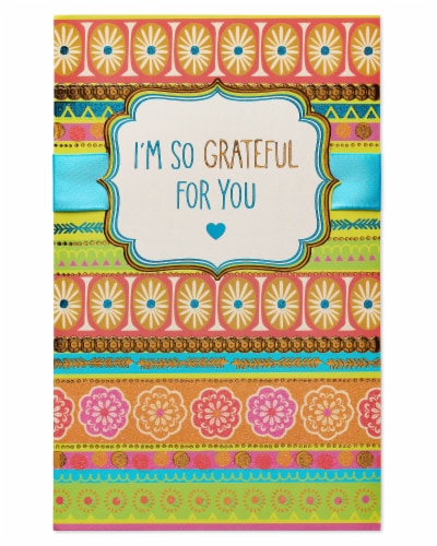American Greetings Mother's Day Card (Grateful) Perspective: front