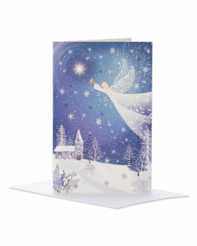 American Greetings Deluxe Angel Christmas Boxed Cards Perspective: front