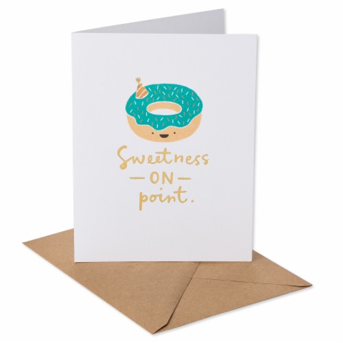 American Greetings Birthday Card (Donut) Perspective: front