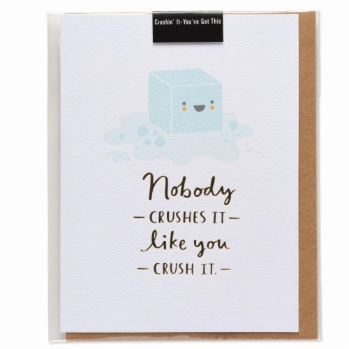 American Greetings (S26) Crushin' It-You've Got This Card Perspective: front