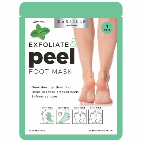 Danielle Exfoliate & Peel Foot Mask Perspective: front