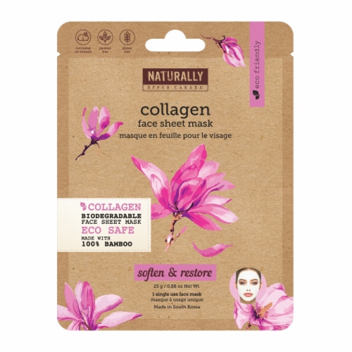 Danielle Soften & Restore Collagen Face Sheet Mask Perspective: front