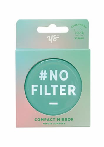 Yes Studio Compact Mirror - #No Filter Perspective: front