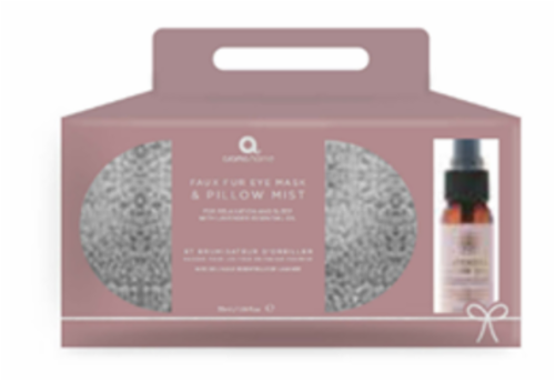 Aroma Home Eye Mask - Grey Perspective: front