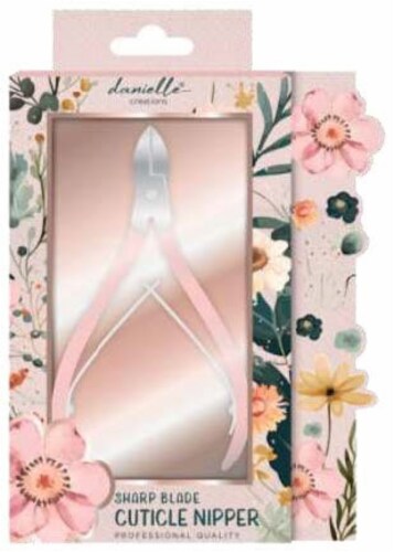 Danielle Floral Cuticle Nipper Perspective: front