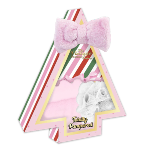 The Vintage Cosmetic Company Totally Pampered Tree Set Perspective: front