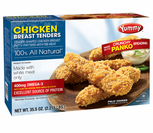 Yummy All Natural Chicken Breast Tenders Perspective: front