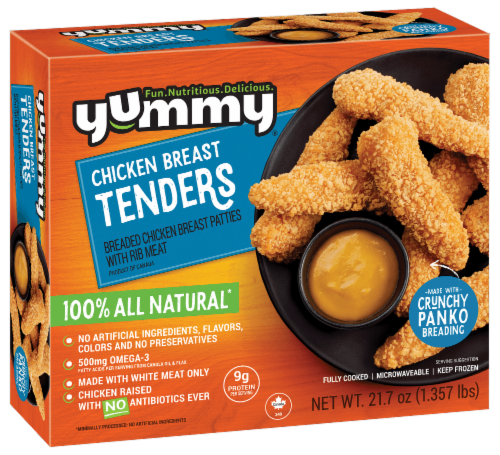 Yummy® All Natural Frozen Chicken Breast Tenders