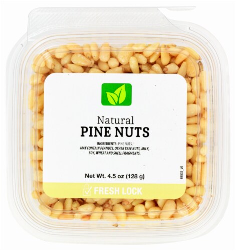 Natural Pine Nuts Perspective: front