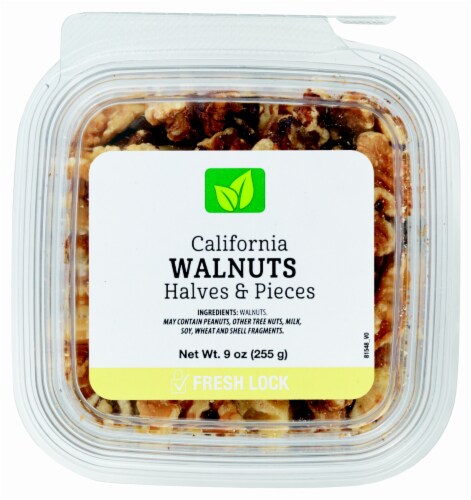 California Walnuts Halves & Pieces Perspective: front