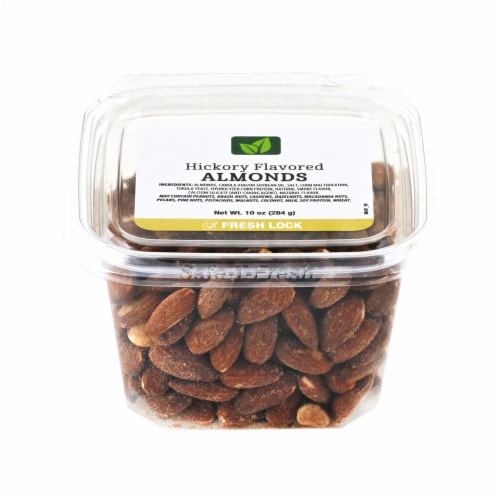 Stock & Barrel Hickory Flavored Almonds Perspective: front