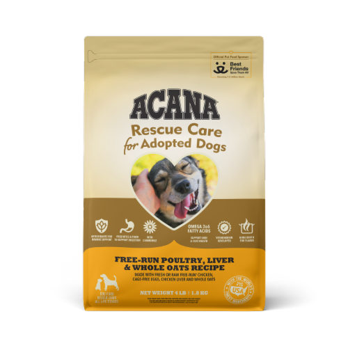 ACANA Rescue Care For Adopted Dogs Free-Run Poultry, Liver, & Whole Oats Recipe Dry Dog Food