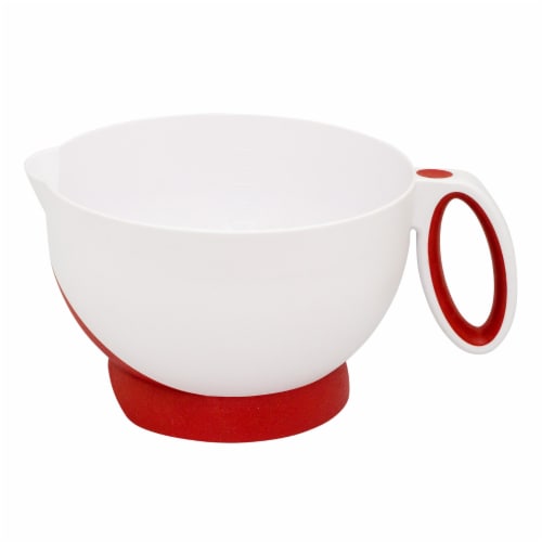 Cuisipro Deluxe Batter Bowl Mixing With Handle And Measurements, Red, 1 ea  - City Market