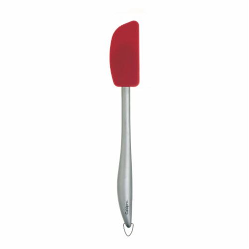 Cuisipro Silicone Spatula, 11.5-Inch, Red Perspective: front