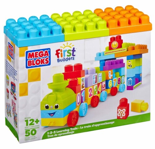 mega bloks learning train