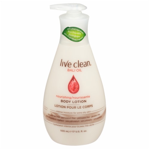 Live Clean® Bali Oil Nourishing Body Lotion Perspective: front
