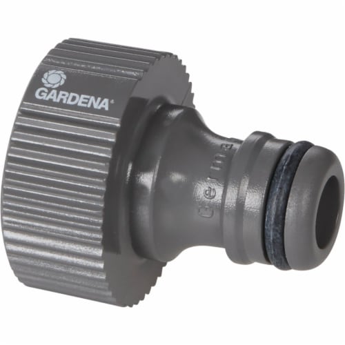 Gardena Classic Female Plastic Faucet Tap Quick Connect Connector 36002-1 Perspective: front