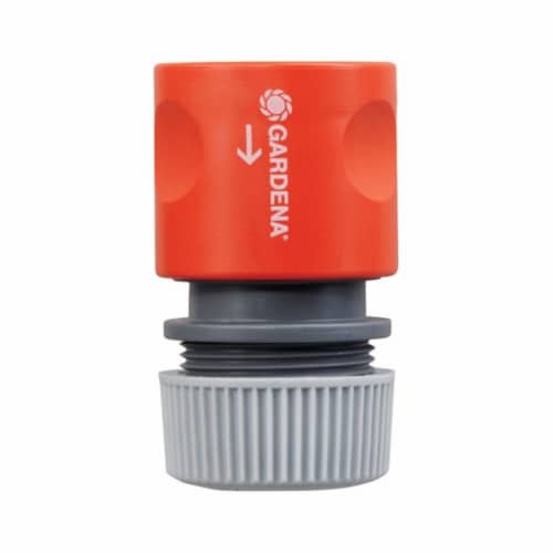 Gardena 36826 0.62 in. Garden Hose Repair Quick Connector  Nylon-ABS Perspective: front