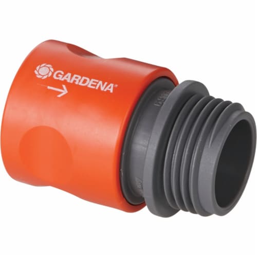 Gardena® Garden Hose Quick Connector Perspective: front