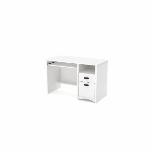 South shore gascony computer 2024 desk with keyboard tray
