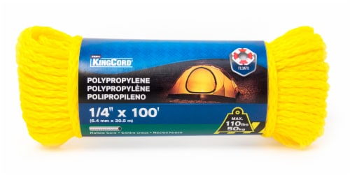 Mibro Kingcord Polypropylene Hollow Core Yellow Perspective: front
