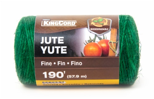 Mibro Kingcord Jute Twine Natural Green Perspective: front