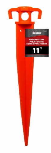 Mibro Plastic Ground Stake - Orange Perspective: front