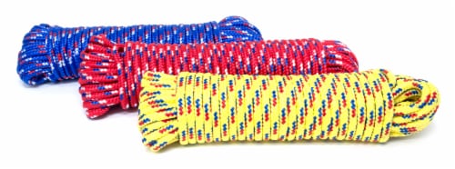 Mibro Kingcord 3 Pack Polypropylene Diamond Braid Assorted Colors Perspective: front