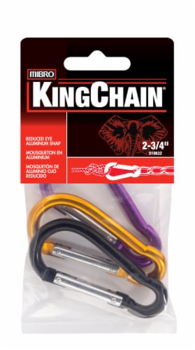 Mibro Kingchain Aluminum Snap Assorted Colors Perspective: front