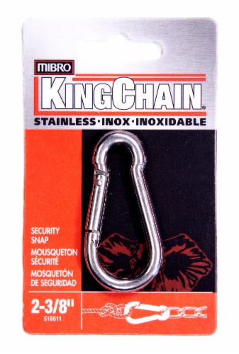 Mibro Kingchain Stainless Steel Security Snap Perspective: front