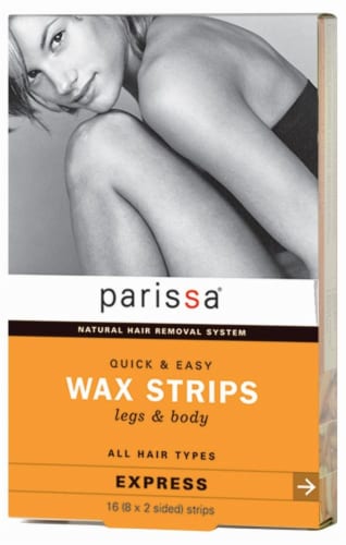 Parissa Quick & Easy Legs & Body Wax Strips Perspective: front