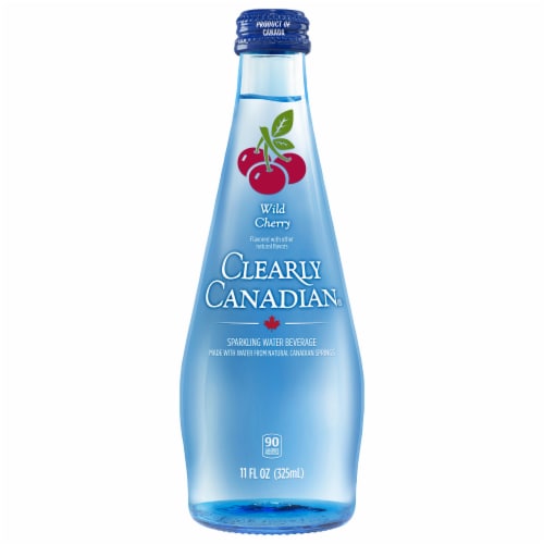 Clearly Canadian® Wild Cherry Sparkling Water Bottle