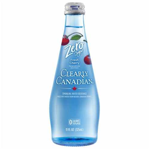 Clearly Canadian® Zero Sugar Fresh Cherry Flavored Sparkling Water