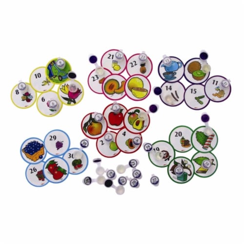 Roylco Scents Sort Match-Up Kit Perspective: front