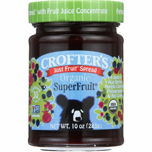 Crofter's Organic Just FruitSuperFruit Spread Perspective: front
