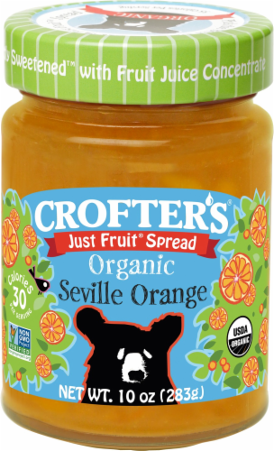 Crofters  Seville Orange Organic Just Fruit Spread Perspective: front