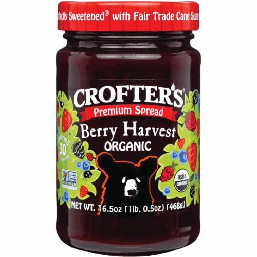 Crofter's® Organic Berry Harvest Premium Spread Perspective: front