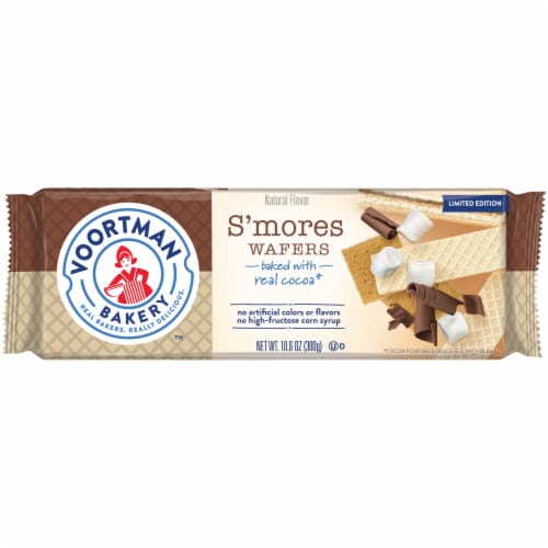 VOORTMAN S'mores Wafers 10.6 oz Perspective: front