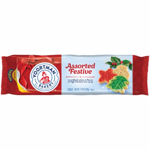 VOORTMAN Bakery Assorted Festive Cookies Perspective: front