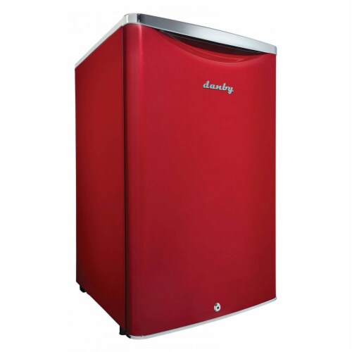 Danby 4 4 cubic feet compact sized mini beverage refrigerator with lock