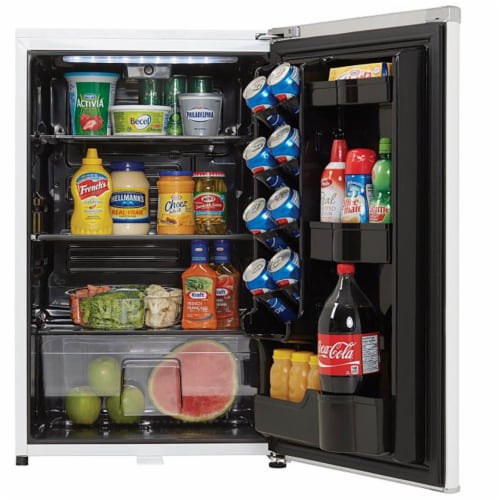 Danby 4 4 cubic feet compact sized mini beverage refrigerator with lock