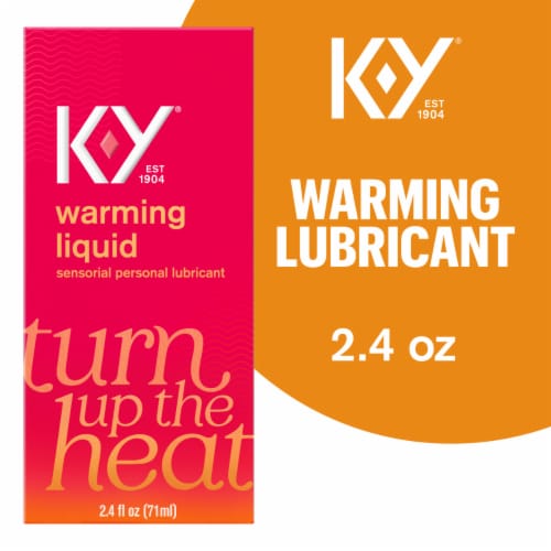 K-Y Warm Liquid Lubricant Perspective: front