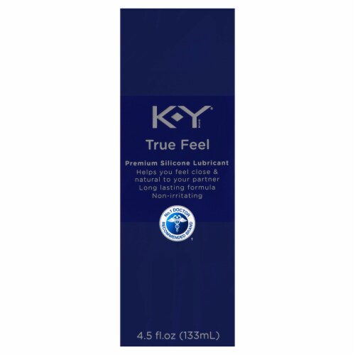 KY True Feel Premium Silicone Lubricant Perspective: front