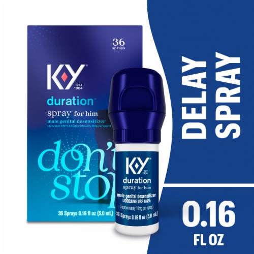 Kroger K Y Duration Spray Male Genital Desensitizer 0 16 Fl Oz