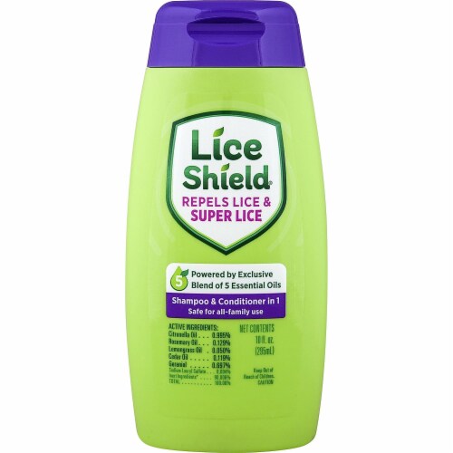 Lice Shield 2 in 1 Shampoo & Conditioner Perspective: front